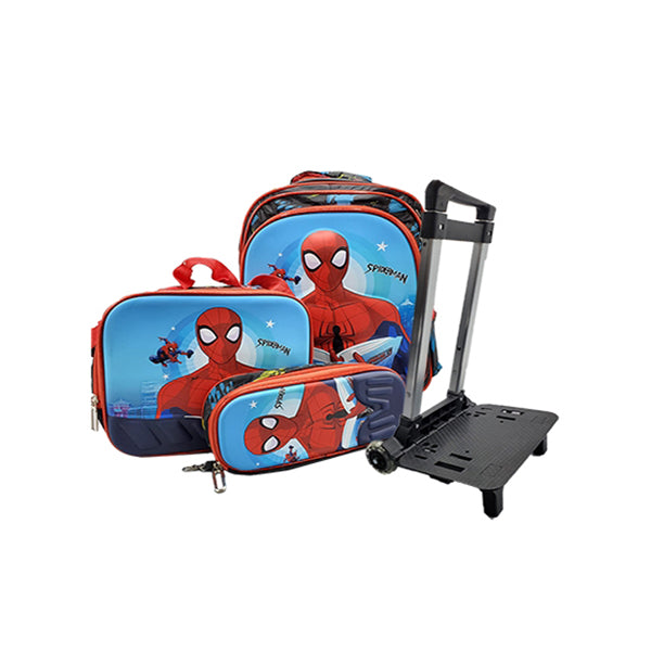 Mobileleb Backpacks Brand New / Spider-Man School Bag, High-quality Stationery, Backpacks for School - 15800