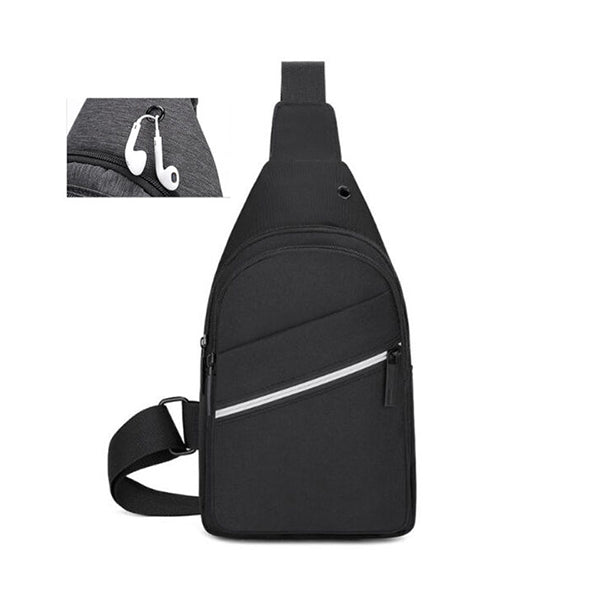 Mobileleb Backpacks Black / Brand New Sling Crossbody Chest Shoulder - B6001