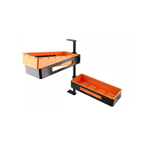 Mobileleb Bathroom Accessories Black Orange / Brand New 2-Tier Rotating Finishing Frame - 97897