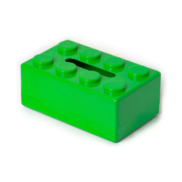 Mobileleb Bathroom Accessories Green / Brand New Block Tissue Storage Box - 12195, Available in Different Colors