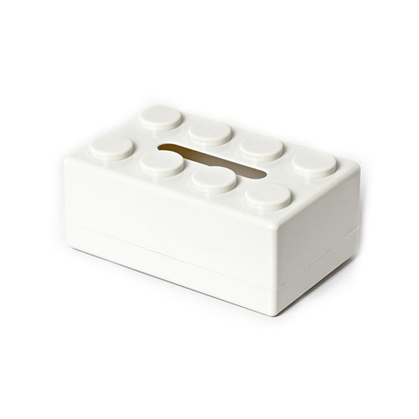 Mobileleb Bathroom Accessories White / Brand New Block Tissue Storage Box - 12195, Available in Different Colors