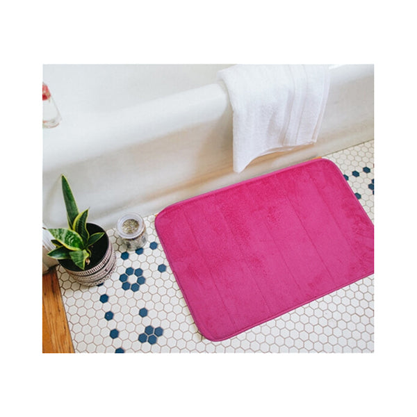 Mobileleb Bathroom Accessories Pink / Brand New Floor Mat, High-Quality Floor Mat With Non-Slip Bottom And Anti-Absorbent - 14461