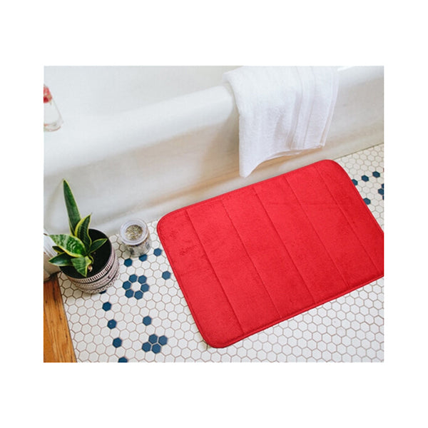 Mobileleb Bathroom Accessories Red / Brand New Floor Mat, High-Quality Floor Mat With Non-Slip Bottom And Anti-Absorbent - 14461