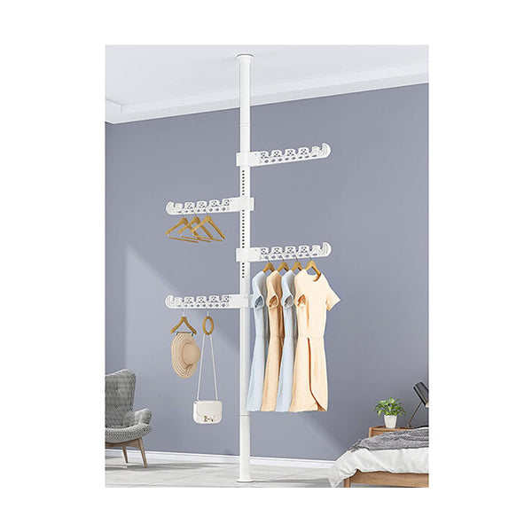 Mobileleb Bathroom Accessories White / Brand New Indomitable 4 Clothes Rack TM-016 - 98547