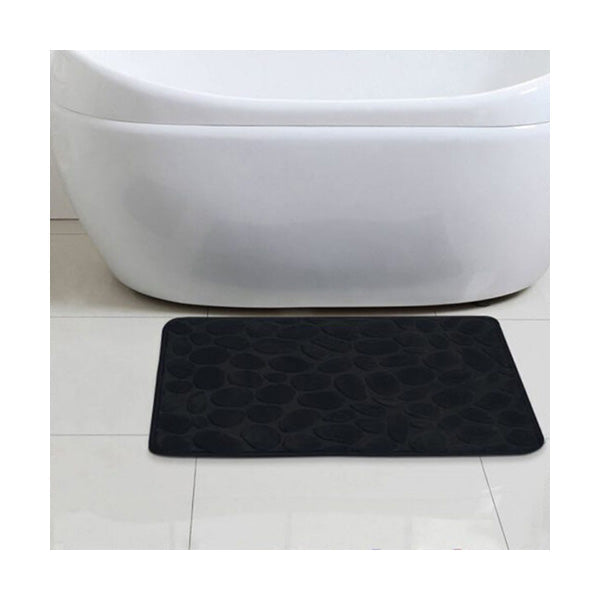 Mobileleb Bathroom Accessories Black / Brand New Sanitary Bath Floor Mat 40×70 cm, Non-Slip - 91242