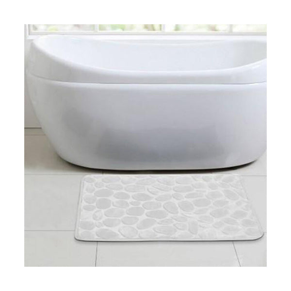 Mobileleb Bathroom Accessories White / Brand New Sanitary Bath Floor Mat 40×70 cm, Non-Slip - 91242