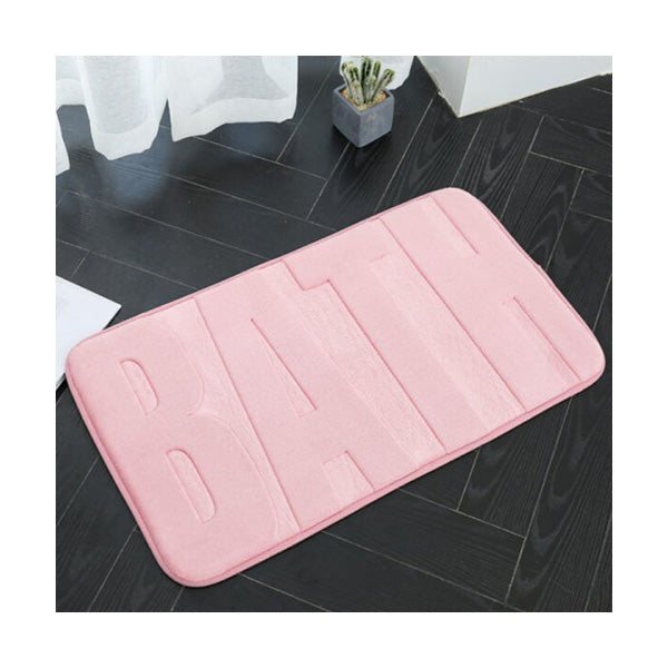 Mobileleb Bathroom Accessories Pink / Brand New Sanitary Bath Floor Mat 45×75 cm, Non-Slip - 91243