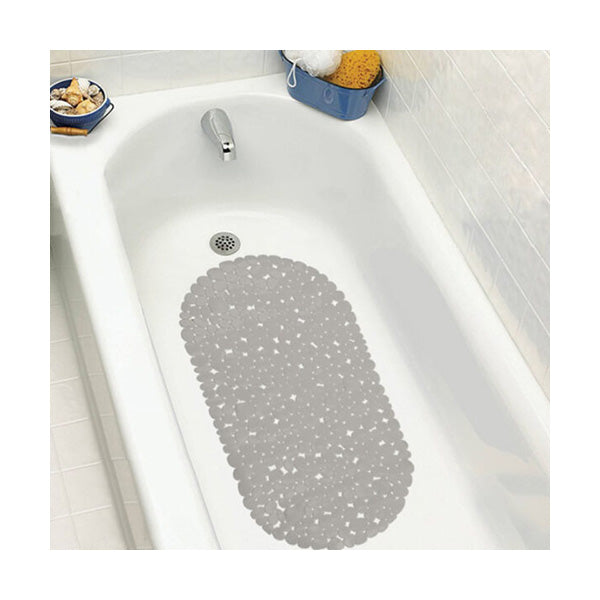 Mobileleb Bathroom Accessories Grey / Brand New Sanitary Bath Tub Shower Mat 69×35 cm, Non-Slip - 94346
