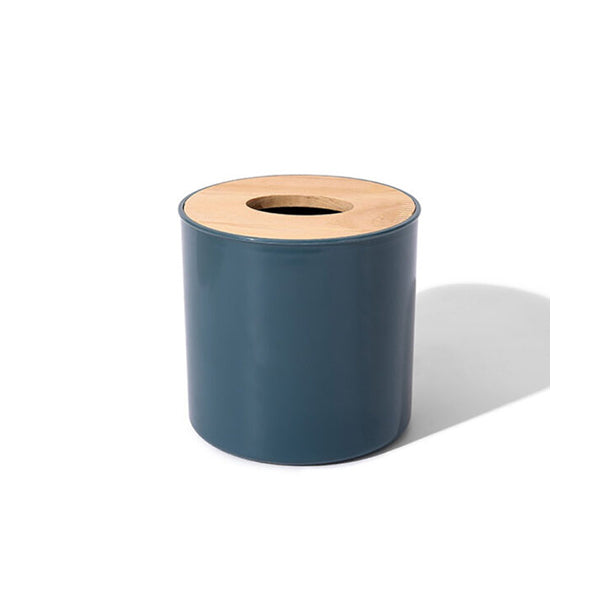 Mobileleb Bathroom Accessories Dark Blue / Brand New Tissue Storage Box Toilet Bathroom - Size 13.5 x 13 cm - 97673