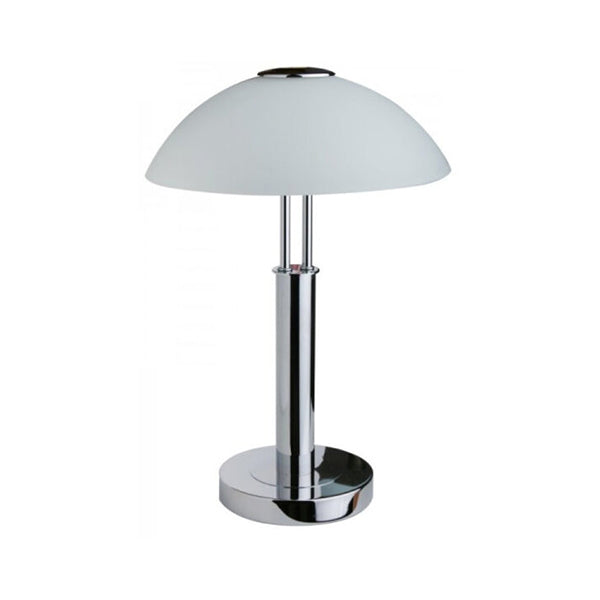 Mobileleb Book Accessories Silver / Brand New Wofi PRESCOT Table Lamp Chrome, 2-Light Sources - T1011