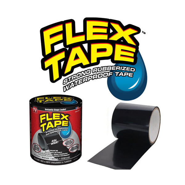 Mobileleb Building Consumables Black / Brand New Flex Tape Black Rubberized Waterproof Tape