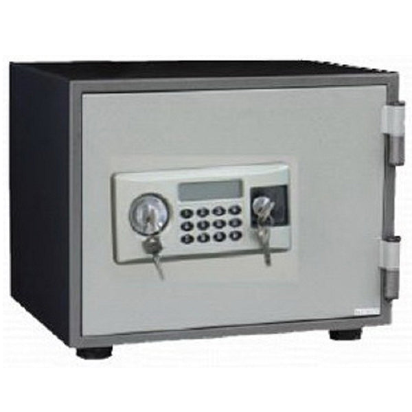 Mobileleb Business & Home Security Black Grey / Brand New Digital Security Safe Fireproof with Numerical Lock - FP48ET