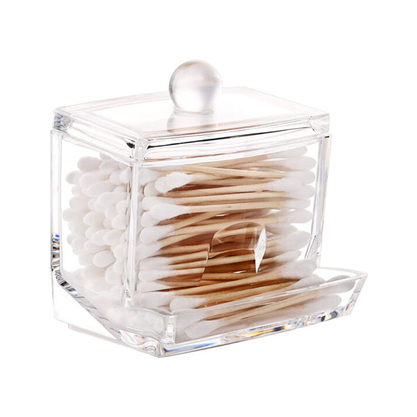 Mobileleb Cabinets & Storage Transparent / Brand New Acrylic Cosmetic Organizer, Cotton Buds #1195 - 94428