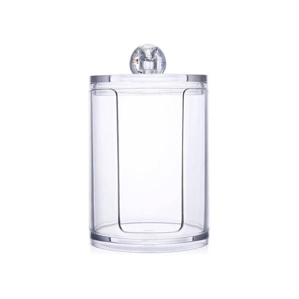 Mobileleb Cabinets & Storage Transparent / Brand New Acrylic Cosmetic Organizer, Cotton Pad Holder #2213 - 10832
