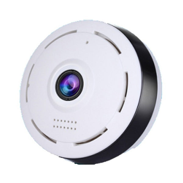Mobileleb Cameras White / Brand New Wi-Fi Wireless Camera Fish Eye HD for Indoor Home Security with Motion Detection and Two-Way Audio - RDW130