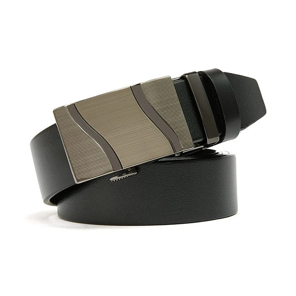 Mobileleb Clothing Accessories Model-6 New 100% Genuine Italian Leather Belts Stainless Steel Buckle