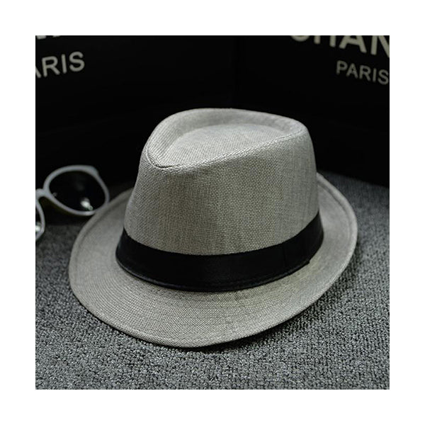 Mobileleb Clothing Accessories Grey / Brand New Unisex Fashion Solid Color British Sun Hat