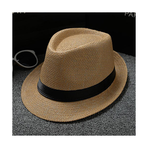 Mobileleb Clothing Accessories Brown / Brand New Unisex Fashion Solid Color British Sun Hat