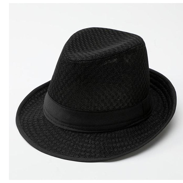 Mobileleb Clothing Accessories Black / Brand New Unisex Fedoras Straw Hat, Available in Different Colors