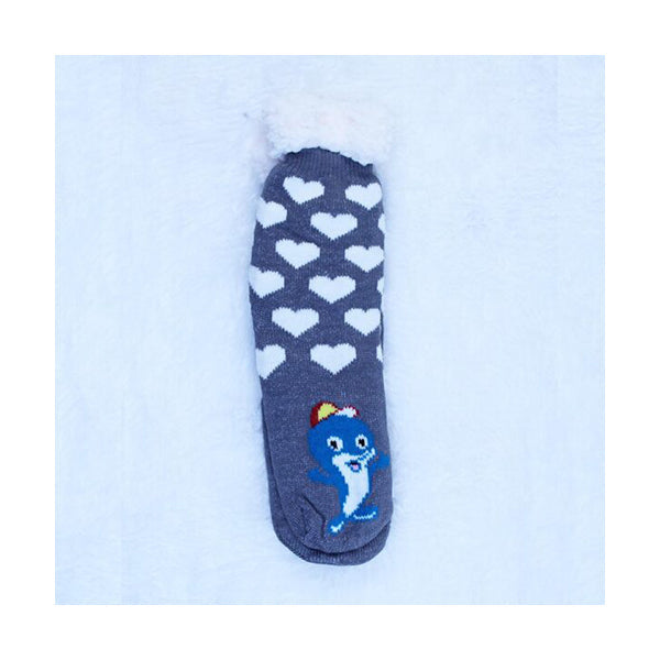 Mobileleb Clothing Brand New / Model-3 Kids Sherpa Winter Fleece Lining Socks - 97396, Available in Different Colors