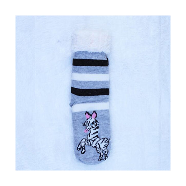 Mobileleb Clothing Brand New / Model-5 Kids Sherpa Winter Fleece Lining Socks - 97396, Available in Different Colors