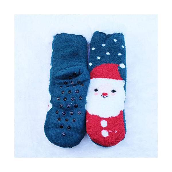 Mobileleb Clothing Navy / Brand New Kids Sherpa Winter Fleece Lining Socks - 97399, Available in Different Colors