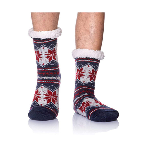 Mobileleb Clothing Brand New / Model-1 Men Winter Thermal Fleece Lining Socks - 97405, Available in Different Colors