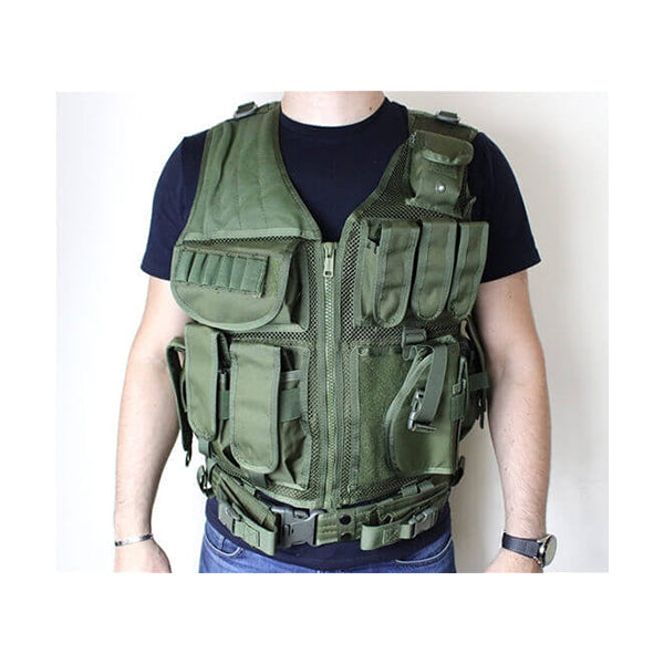 Mobileleb Clothing Green / Brand New Tactical Vest, Hunting, And Equipped Vest - 14067