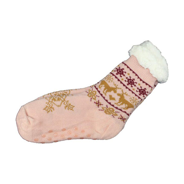 Mobileleb Clothing Brand New / Model-6 Women Slipper Socks Winter Warm Fleece - 96500, Available in Different Colors