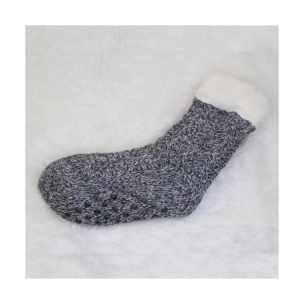 Mobileleb Clothing Brand New / Model-1 Women Slipper Socks Winter Warm Fleece - 97388, Available in Different Colors