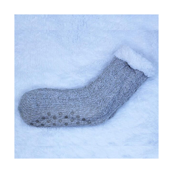 Mobileleb Clothing Brand New / Model-5 Women Slipper Socks Winter Warm Fleece - 97388, Available in Different Colors