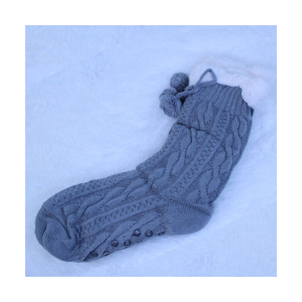 Mobileleb Clothing Brand New / Model-2 Women Slipper Socks Winter Warm Fleece - 97389, Available in Different Colors
