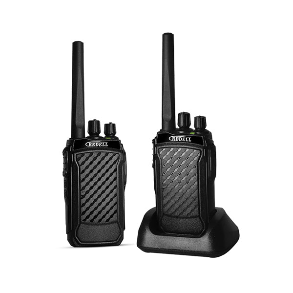 Mobileleb Communications Black / Brand New Redell Rechargeable Two Ways Radio Set of 2 - R8208 - W17