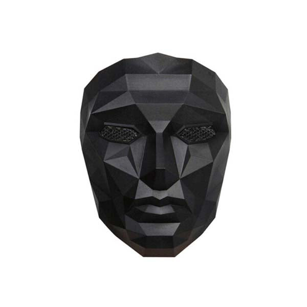 Mobileleb Costumes & Accessories Brand New / Model-1 Cool Gift, Squid Game Black Mask - Boss - SQ-BLACKMASK