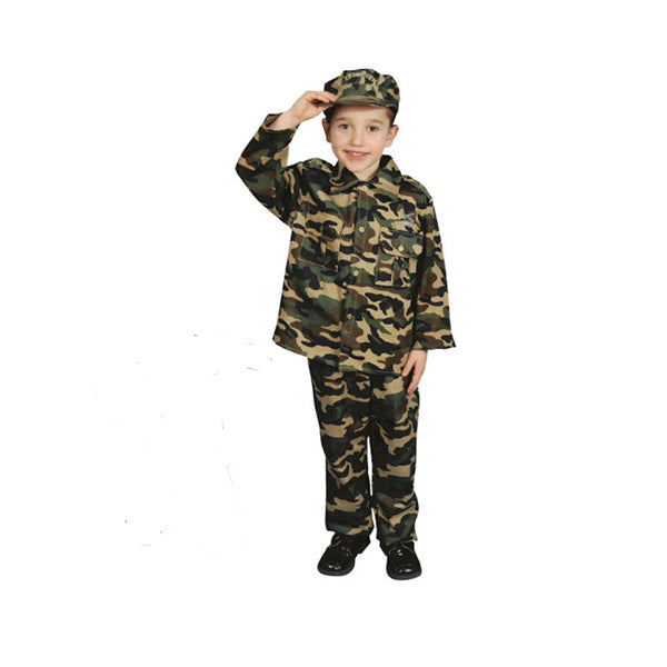 Mobileleb Costumes & Accessories Halloween & Barbara Costumes – Army - 87987 Green