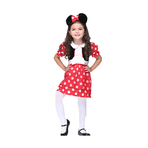 Mobileleb Costumes & Accessories Red White / Brand New / Large Halloween & Barbara Costumes – Minnie Mousse - 87982