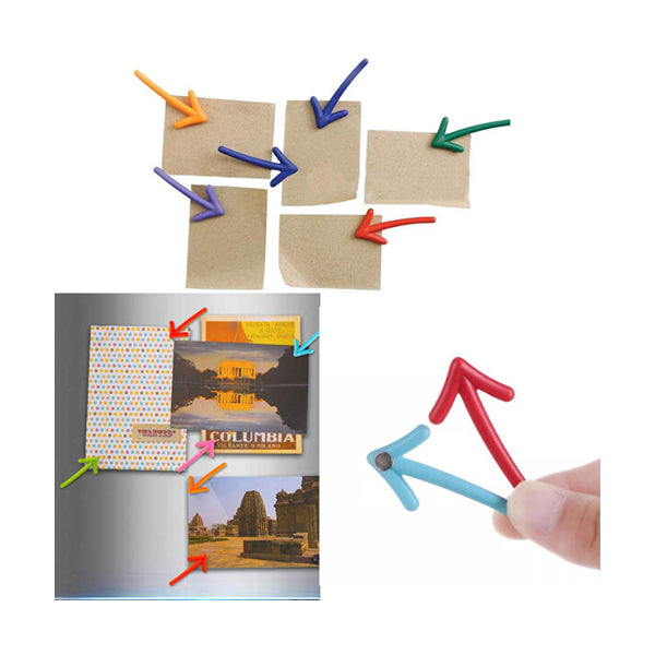 Mobileleb Decor Brand New / Model-1 6 Pcs Arrow Shaped Decorative Refrigerator Magnets - 95845