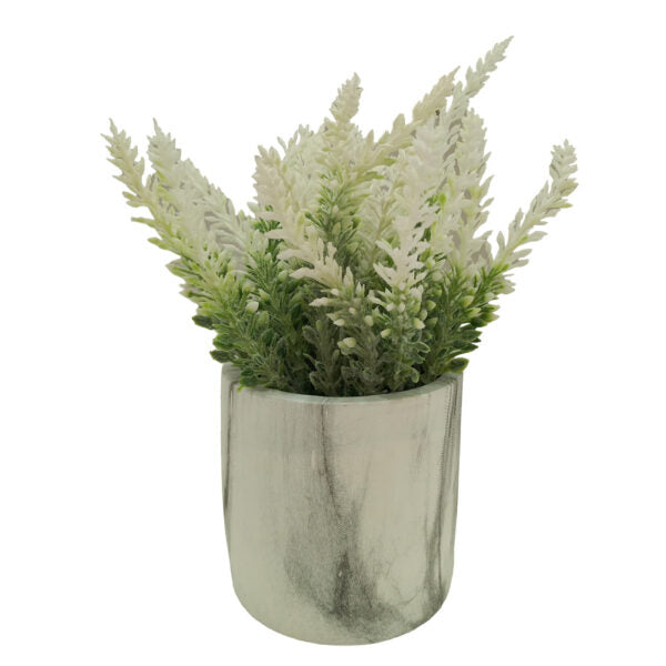 Mobileleb Decor White / Brand New Artificial Plants Potted #0213-12 - 98395
