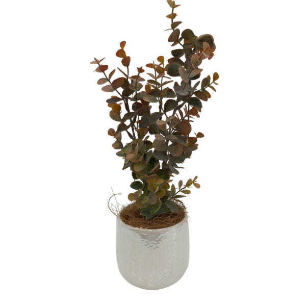 Mobileleb Decor White / Brand New Artificial Plants Potted #0213-33 - 98407