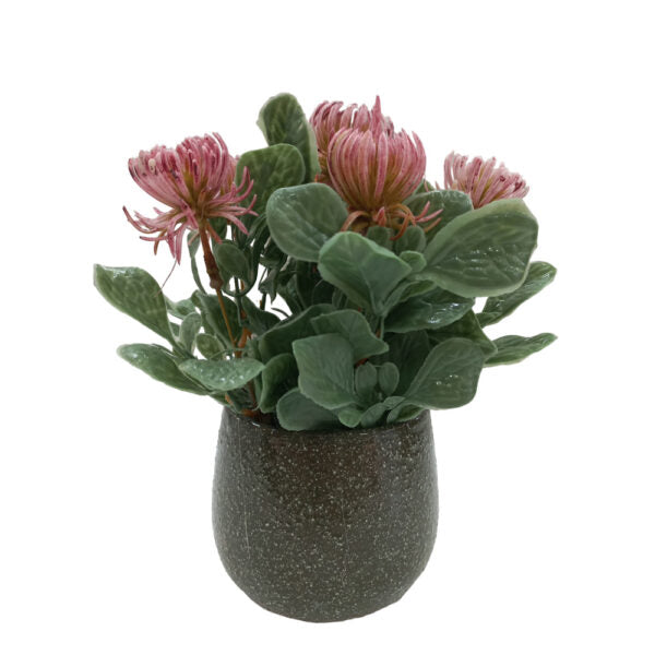 Mobileleb Decor Pink / Brand New Artificial Plants Potted #0213-7 - 98391