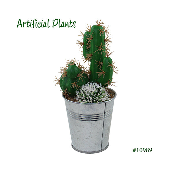 Mobileleb Decor Green / Brand New Artificial Plants Potted - 10989