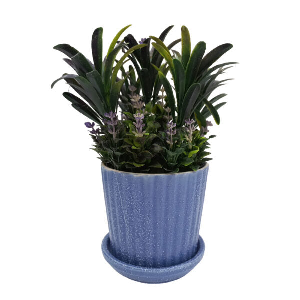 Mobileleb Decor Purple / Brand New Artificial Plants Potted #213-10 - 98394