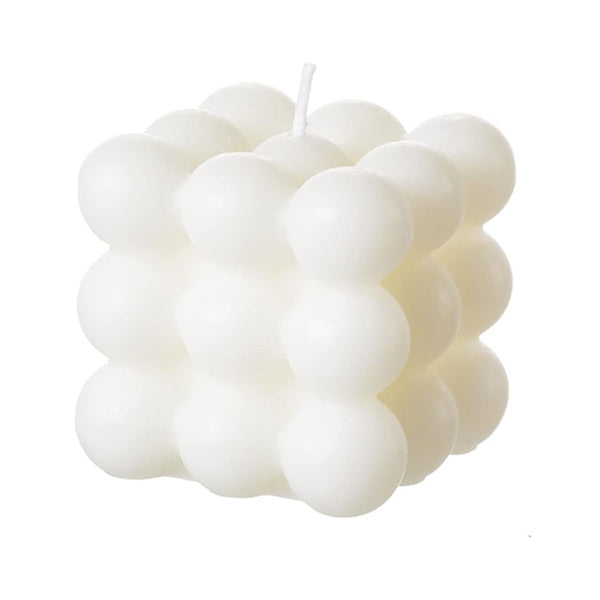 Mobileleb Decor White / Brand New Bubble Cube Candles for Home Decor Scented - 12199