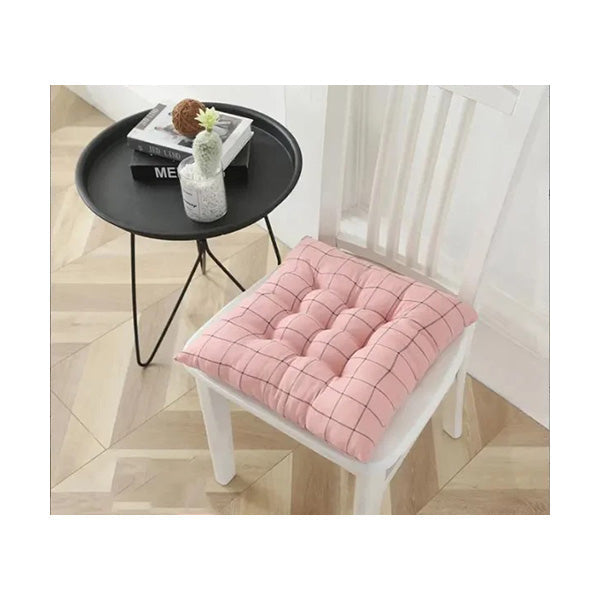 Mobileleb Decor Pink / Brand New Chair Cushions 40*40 Cm Pillow With Soft Laces Sp106 - 10266