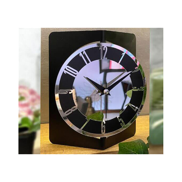 Mobileleb Decor Silver / Brand New Clock, Home Accessories, Homestyle, Modern Clock, Stylish - 15572