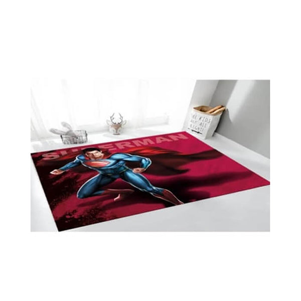 Mobileleb Decor Brand New / Superman Floor Mat, Size 150Cm x 100Cm - 15787, Available in Different Models