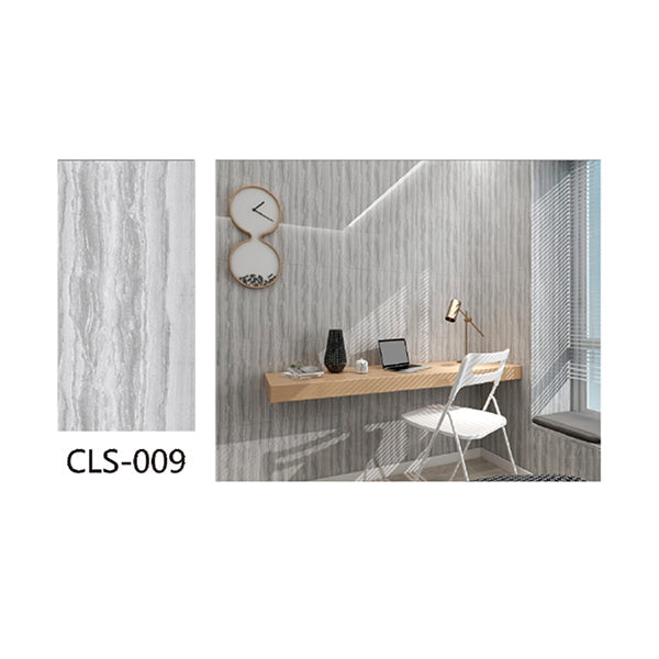 Mobileleb Decor Brand New High Gloss Marble Effect PVC Wall Sticker Self Adhesive, Size: 30*60Cm - WS-CLS-009