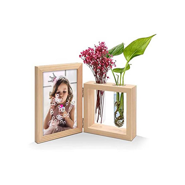 Mobileleb Decor Brand New Picture Frame And Plant Vase Combo - 13927