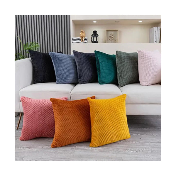 Mobileleb Decor Soft Soild Decorative Square Throw Pillow ZY004 - 10260