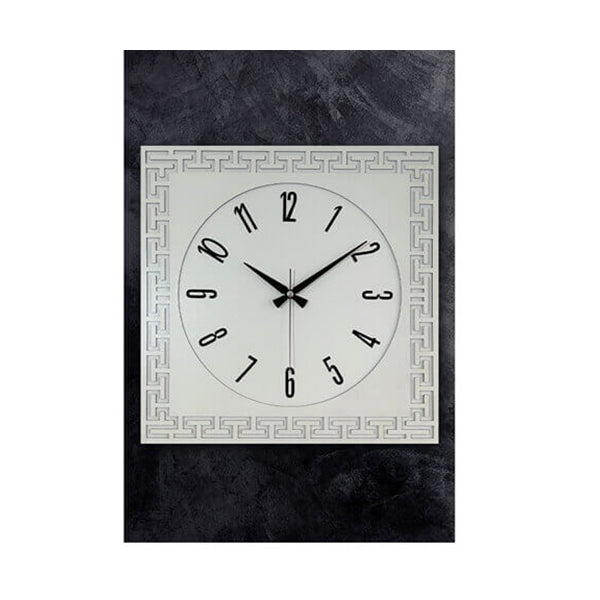 Mobileleb Decor Silver / Brand New Versace Clock, Home Accessories, Homestyle, Modern Clock, Stylish - 15561